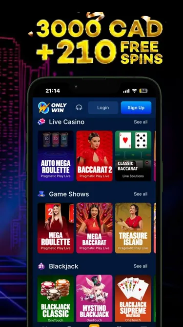 Casino Nova Scotia Screenshot